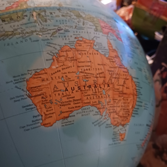 🌎Vintage Cram's Universal Terrestrial 🌎Large 16"×13"Globe,Nice Gift Item.🌎 - Picture 11 of 16